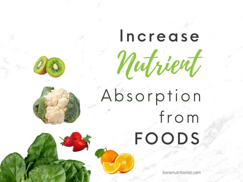 Image for blog article about how to Increase Nutrient Absorption from Foods