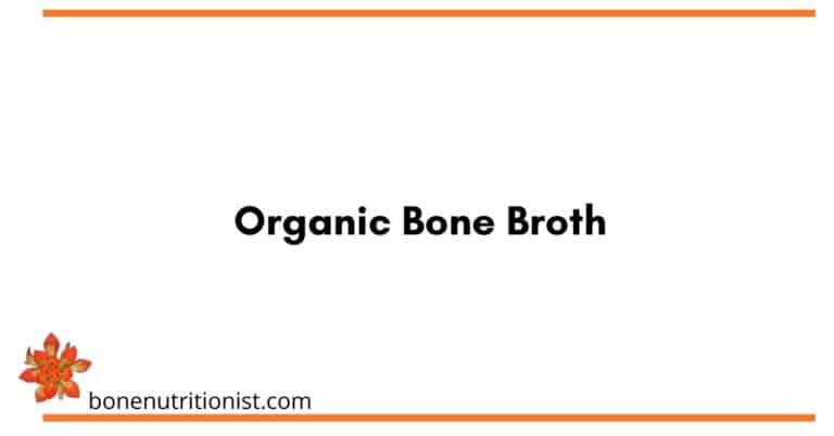 blog post on organic bone broth